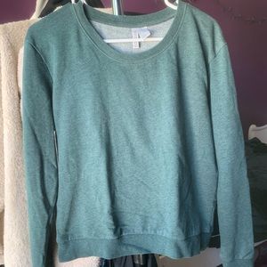 Divided by h&m green sweatshirt